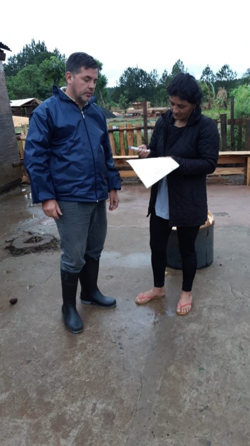 Posadas: asisten a personas afectadas por las lluvias y tormentas 3 6 - lluvias y tormentas 2 - 5