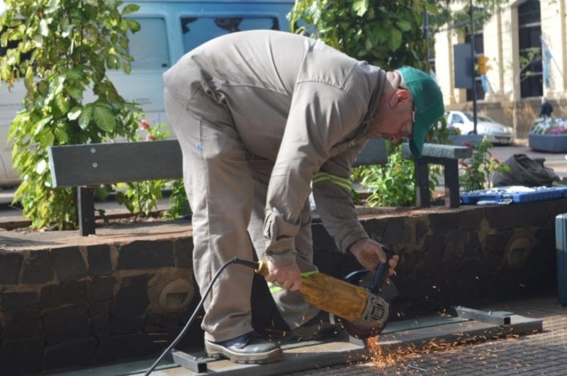 plaza 9 de Julio de Posadas
