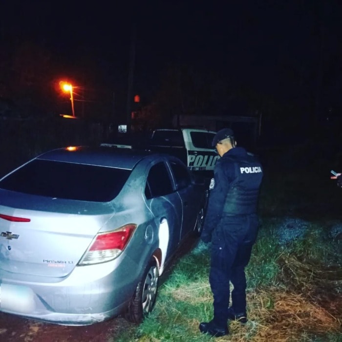 Jardín América: recuperaron un auto robado en San Vicente