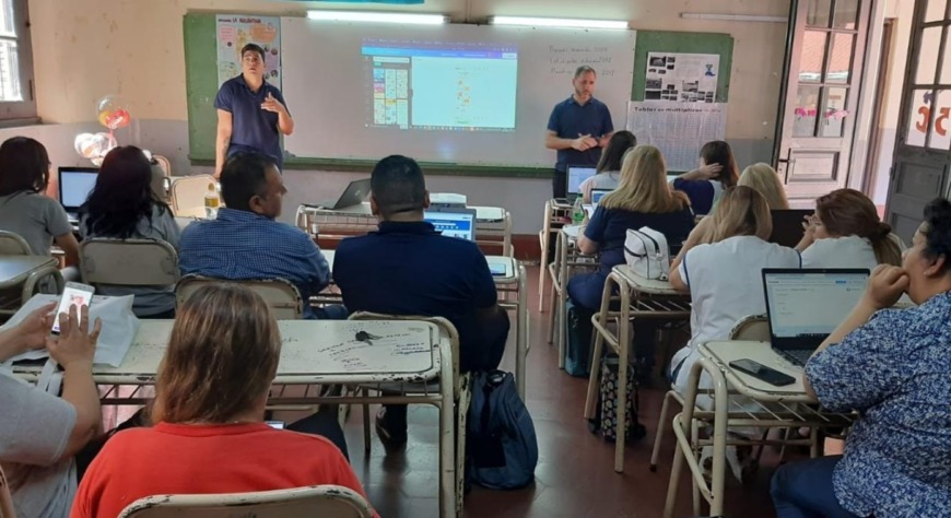 Capacitaron a docentes misioneros en