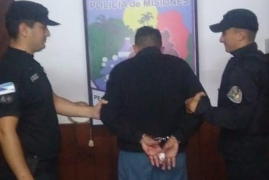 Detuvieron a un hombre que