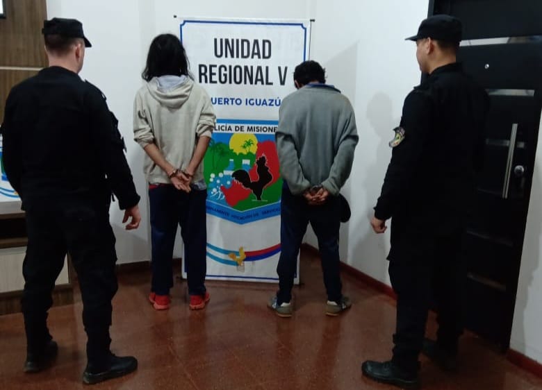 Dos delincuentes atrapados