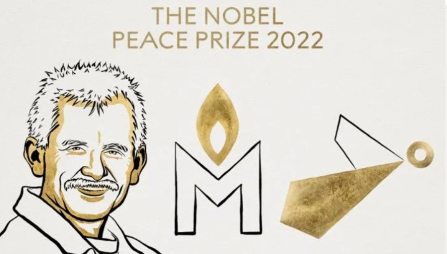 El Nobel de la Paz 2022 fue para un abogado preso y dos organizaciones de derechos humanos