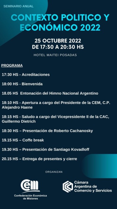 El martes presentaran Escenarios Politicos 1 - 1