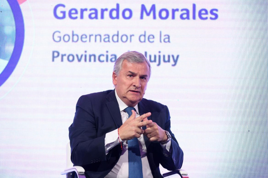 Gerardo Morales anunció