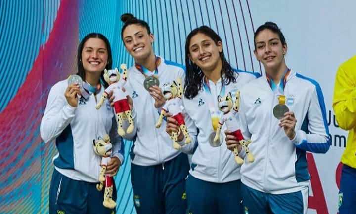 Gran arranque de la natación
