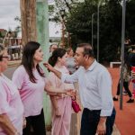 Herrera supervisó obras y acompañó actividades de concientización sobre el cáncer de mamá en Iguazú 11 22 - Herrera en Iguazu 2 - 21