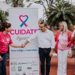 Herrera supervisó obras y acompañó actividades de concientización sobre el cáncer de mamá en Iguazú 10 20 - Herrera en Iguazu 3 - 19