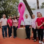 Herrera supervisó obras y acompañó actividades de concientización sobre el cáncer de mamá en Iguazú 6 12 - Herrera en Iguazu 5 - 11
