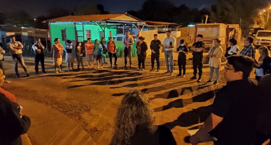 Integrantes de la Defensoría del