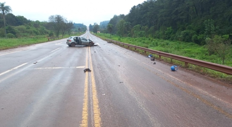 Joven motociclista murió tras chocar