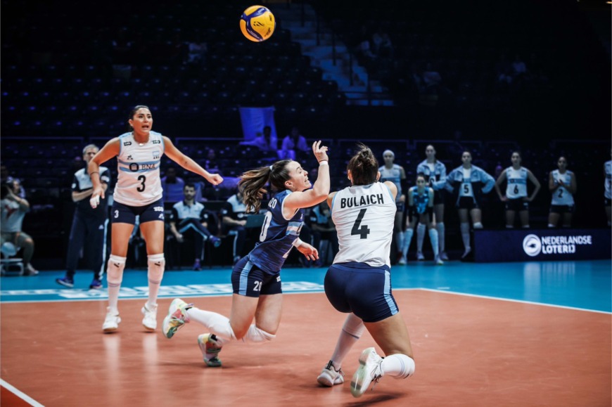 Las Panteras perdieron en sets corridos frente a Bélgica en el Mundial