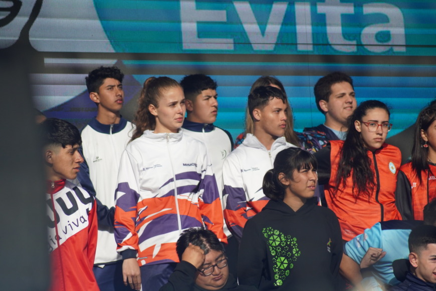 Misiones le puso color al inicio de los Juegos Nacionales Evita en Mar del Plata 2 4 - MISIONES EN JUEGOS EVITA 1 - 3