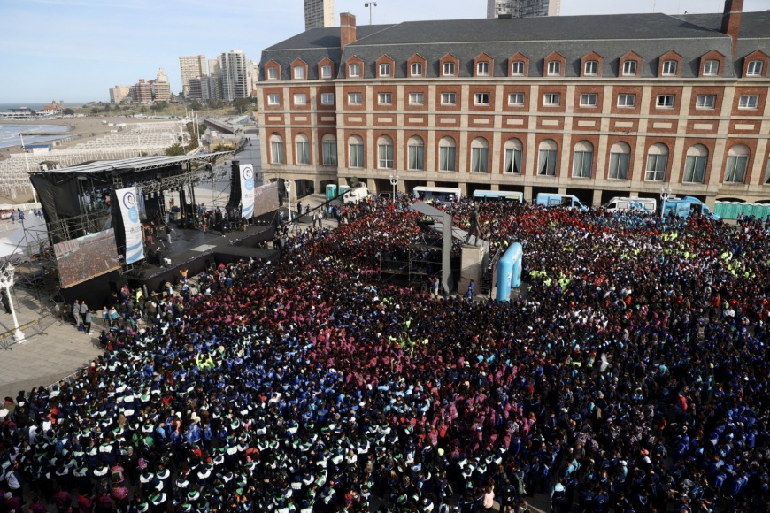 Misiones le puso color al inicio de los Juegos Nacionales Evita en Mar del Plata 1 2 - MISIONES EN JUEGOS EVITA 2 - 1