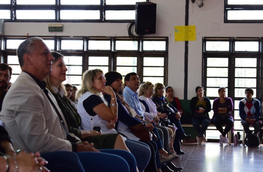 Penayo participó del cierre del proyecto 