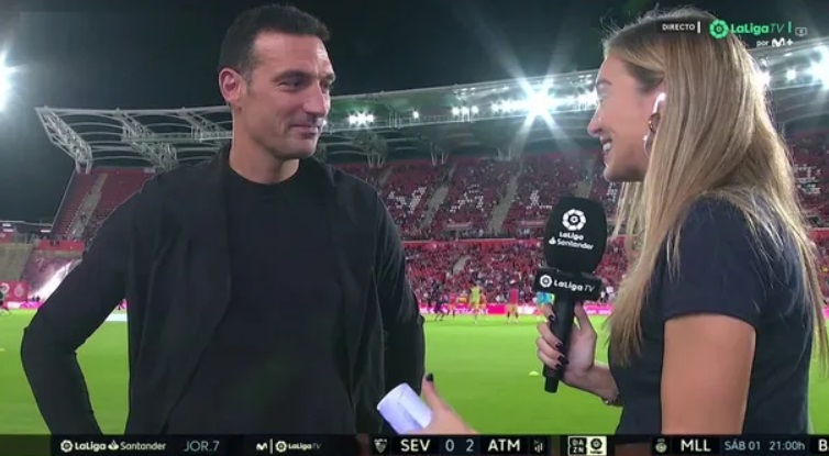 Scaloni y una frase que