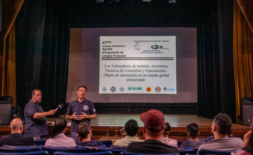 Técnicos escénicos misioneros se capacitaron