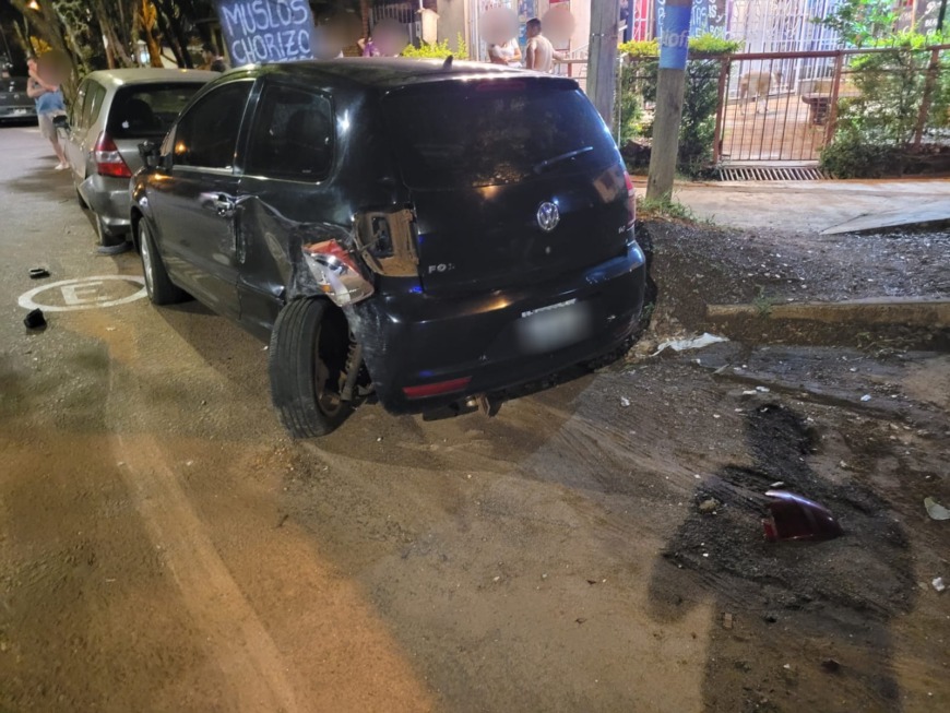 Termino preso por ocasionar un triple choque 2 - 1