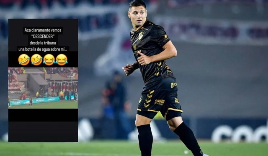 Zárate recordó el descenso de River en su Instagram