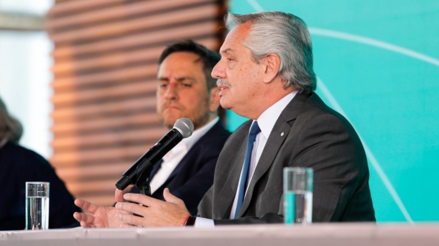 Fernández: "La Argentina es víctima del cambio climático"