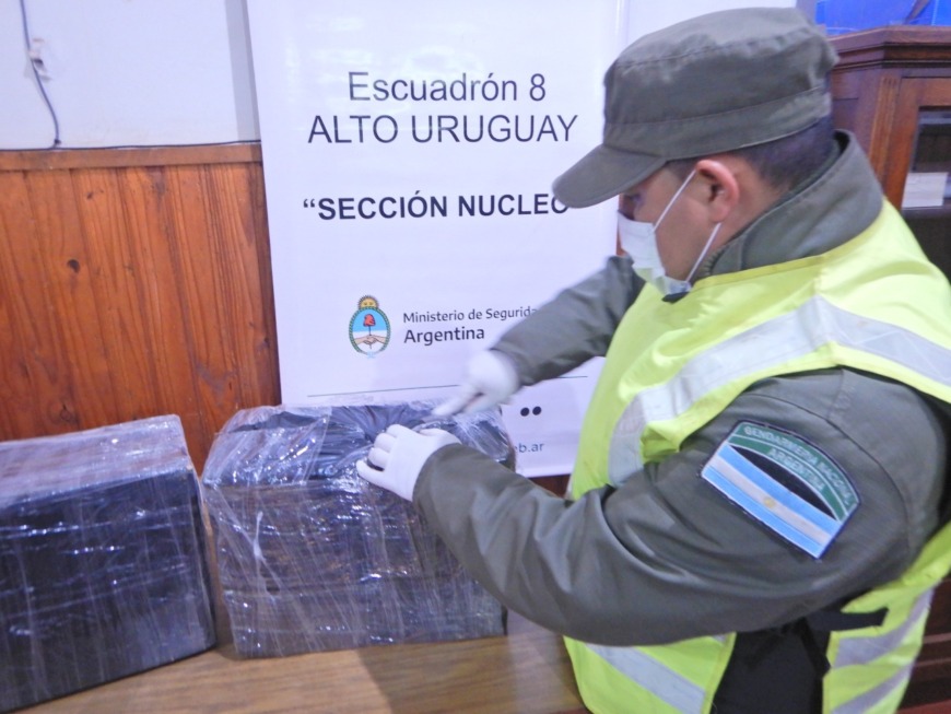 Secuestraron más de 29 kilos de marihuana en dos procedimientos realizados en Misiones