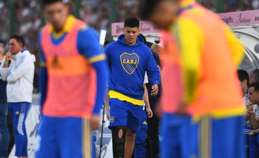 Rojo se rompió el ligamento cruzado y sufre todo Boca