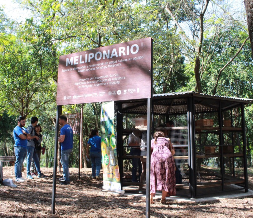 Inauguraron un meliponario en el Jardín Botánico de Posadas
