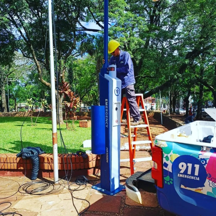 Oberá: instalarán 80 cámaras de seguridad y 30 dispositivos con lectores de patente 