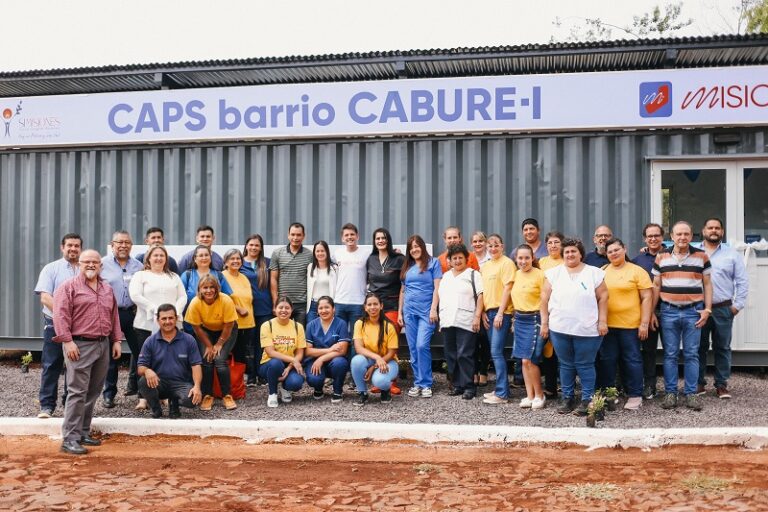 Inauguraron CAPS modulares en Santiago de Liniers y 9 de Julio