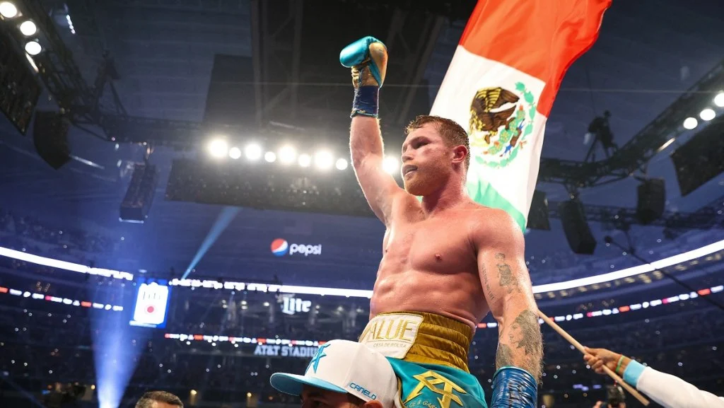 Canelo Álvarez enojado con Messi