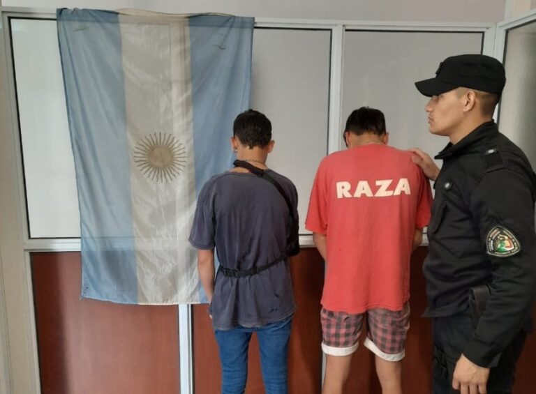 Detuvieron a dos jóvenes que se filmaron robando una bandera de Argentina