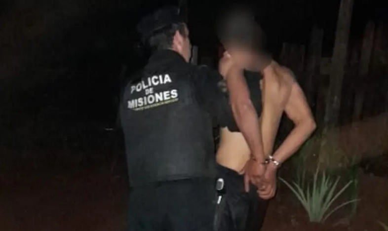 Detuvieron a un hombre que