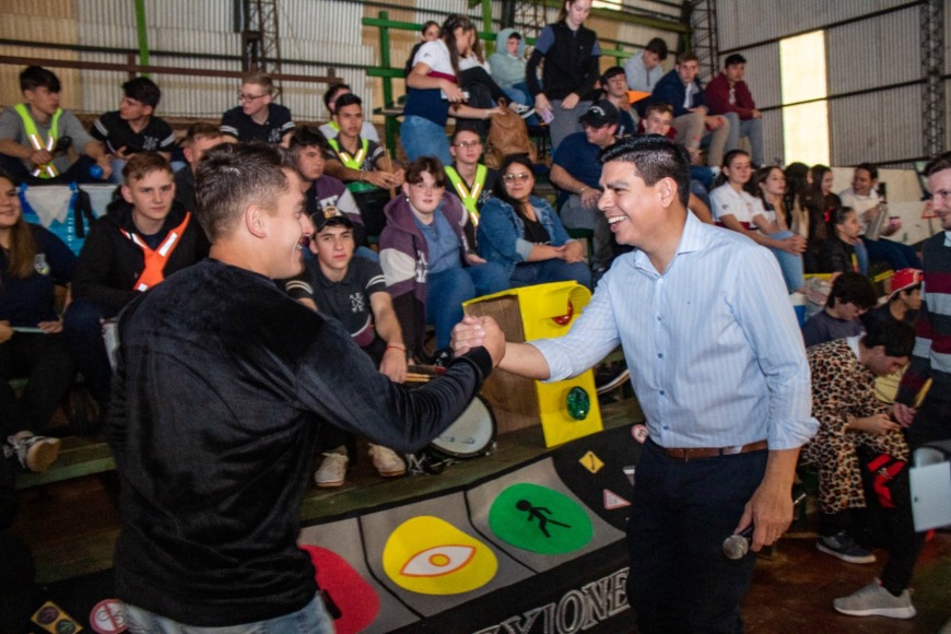 Realizaron el cierre del programa Jóvenes al Volante en Alem