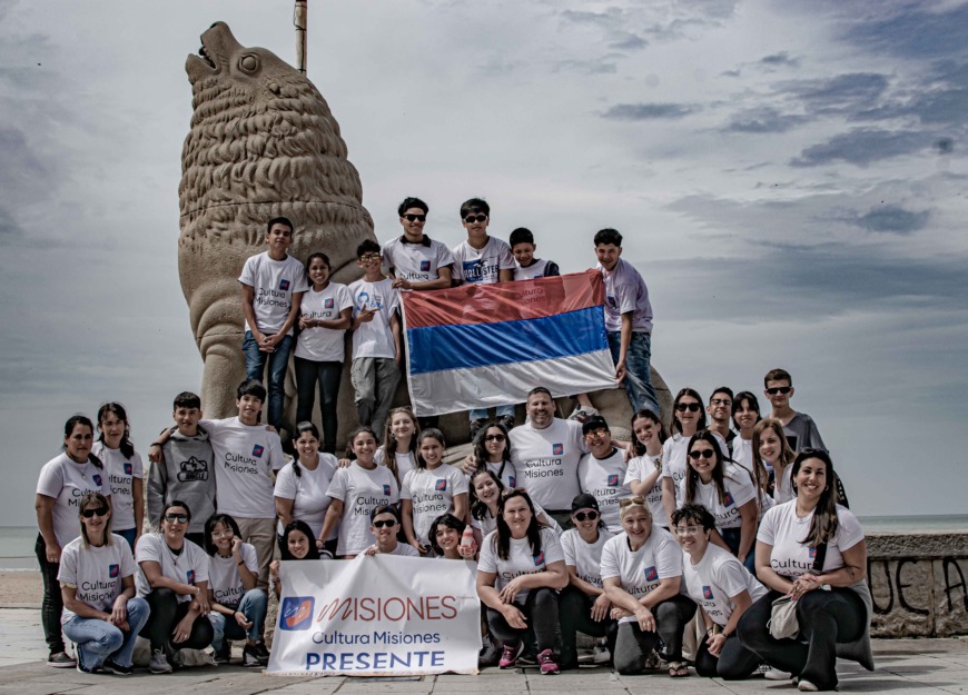 Regresó de Mar del Plata la delegación misionera de los Juegos Culturales Evita