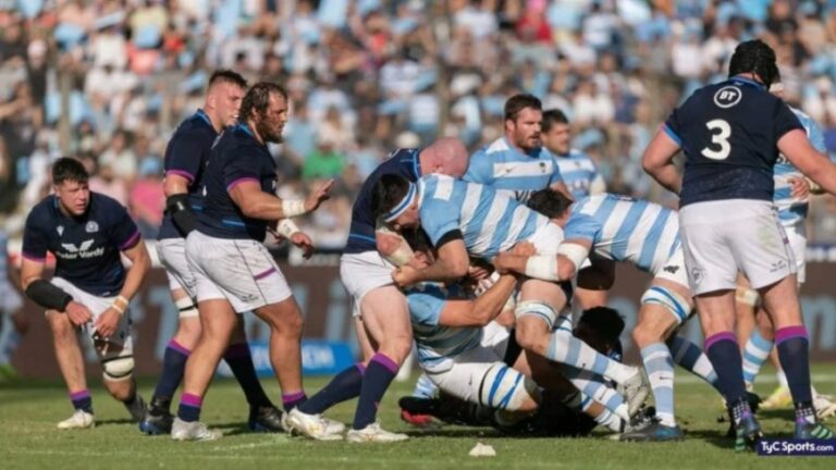 Rugby: Los Pumas perdieron ante Escocia