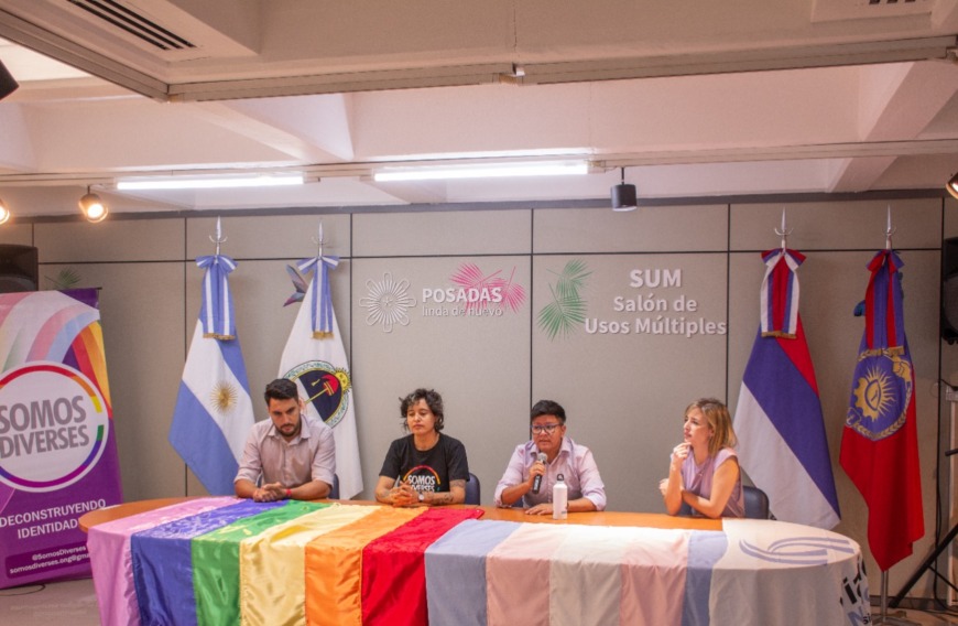 Posadas se prepara para la Marcha del Orgullo LGTBIQ+