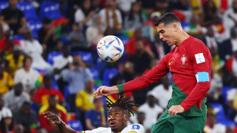 Con un gol de Cristiano Ronaldo, Portugal superó a Ghana