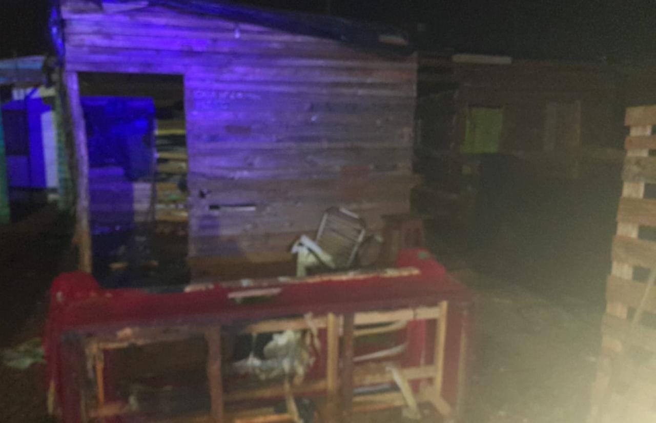 Provocó el incendio de una 1