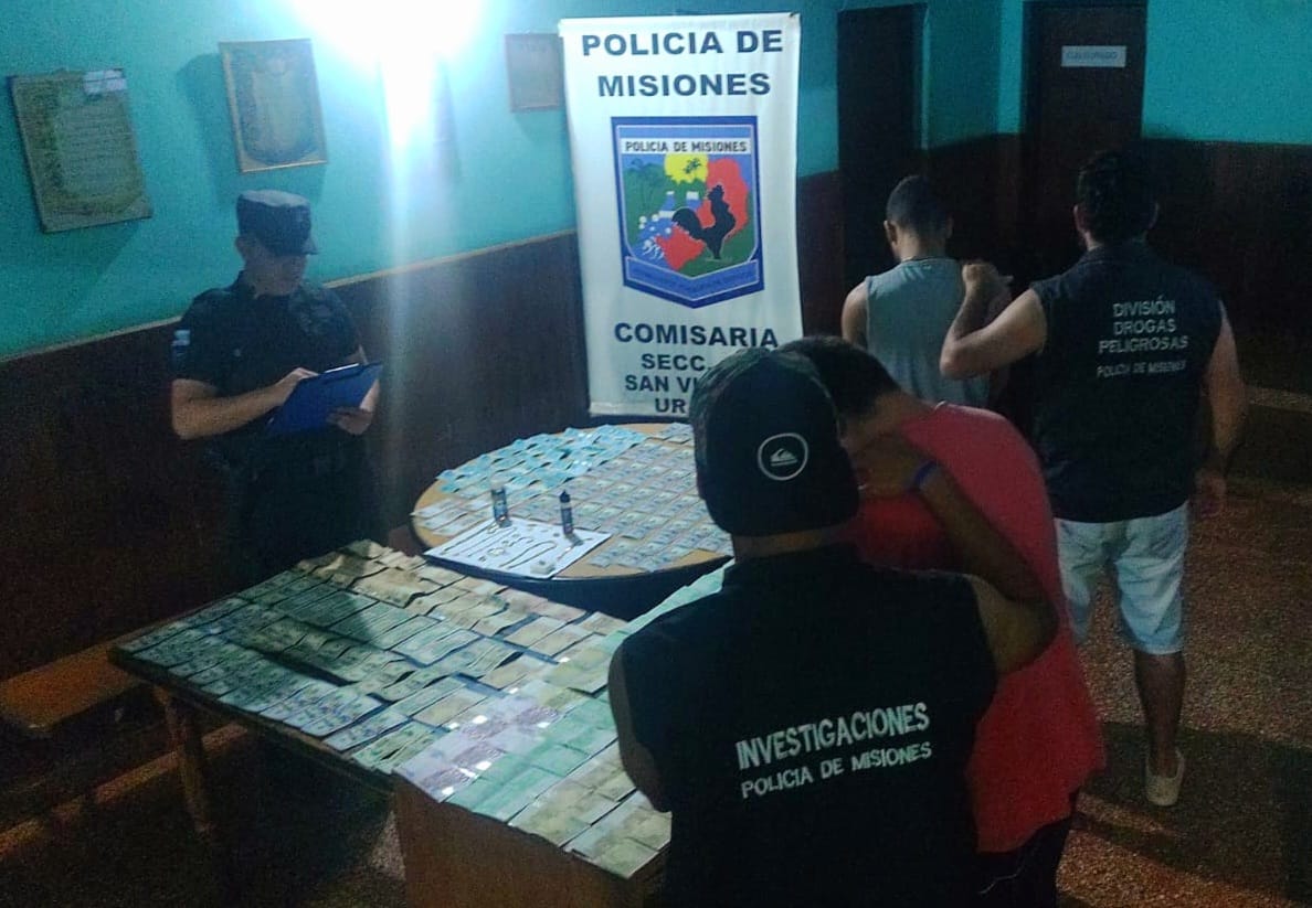 San Vicente: detuvieron a un electricista y a su ayudante por el robo de dólares y joyas
