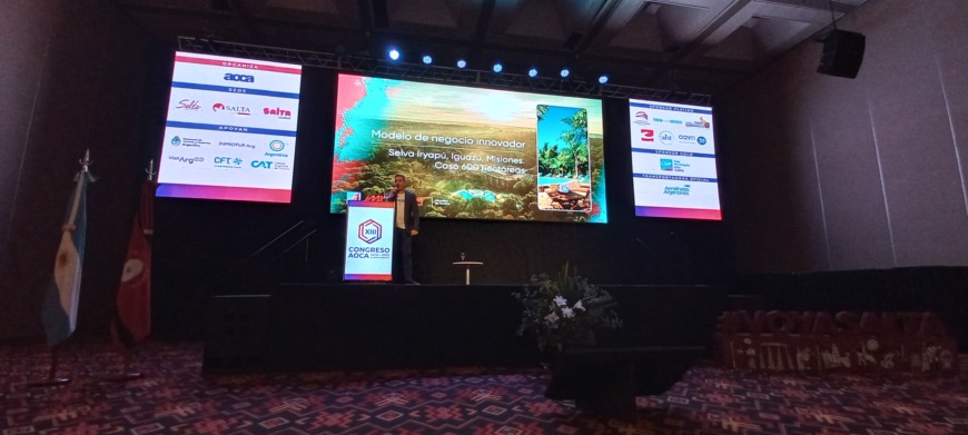 “Selva Iryapú”, un modelo innovador misionero en el Congreso Argentino de Turismo de Reuniones