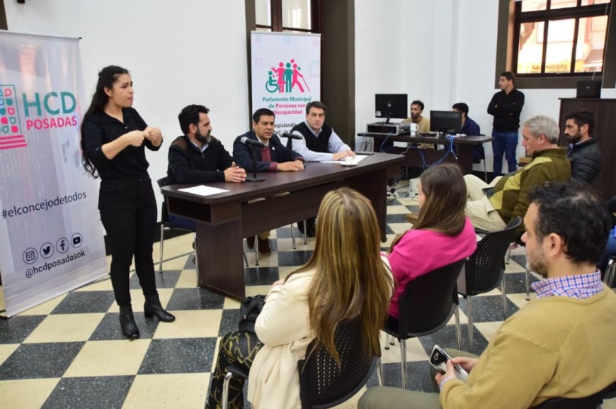 Sortearon bancas del Parlamento Municipal