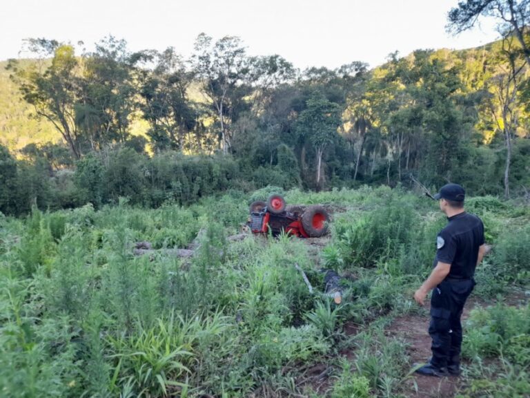 Tragedia en San Pedro: agricultor murió aplastado por un tractor
