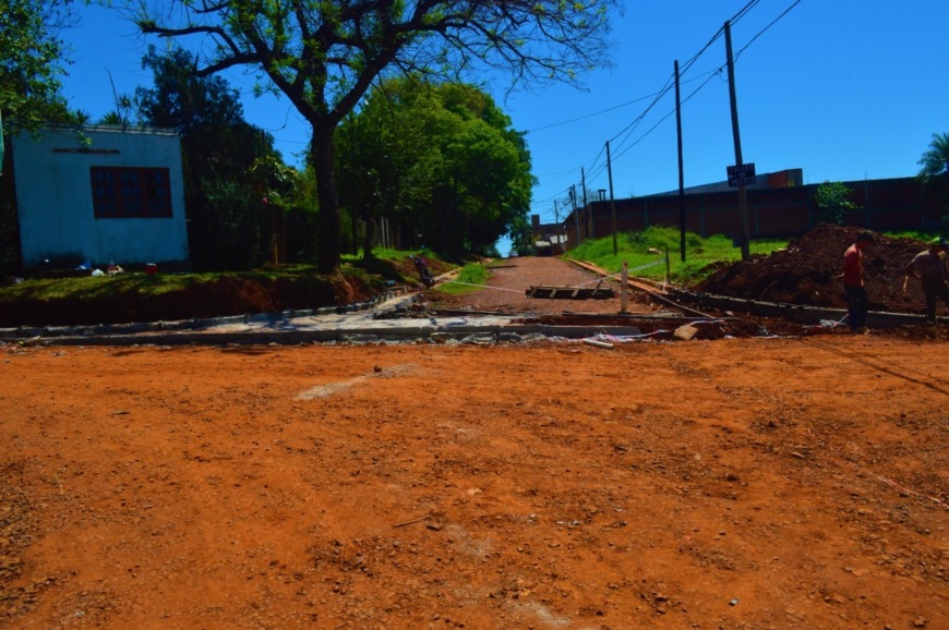 Avanza la urbanización del barrio San Lucas de Posadas