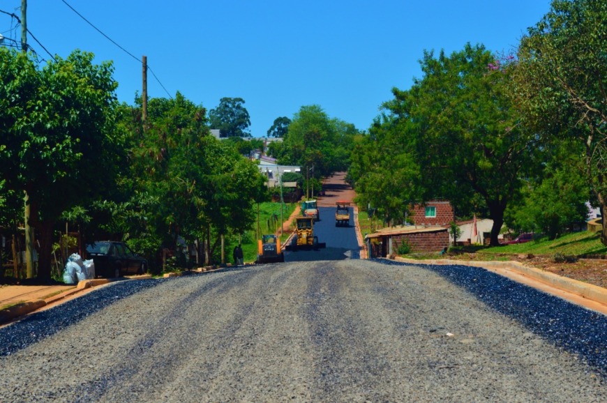 Avanza la urbanización del barrio San Lucas de Posadas