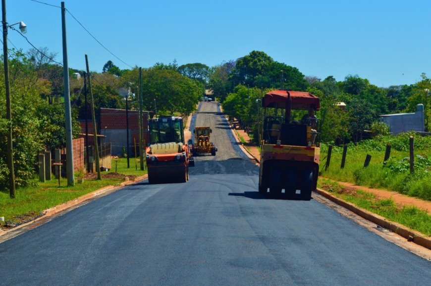 Avanza la urbanización del barrio San Lucas de Posadas