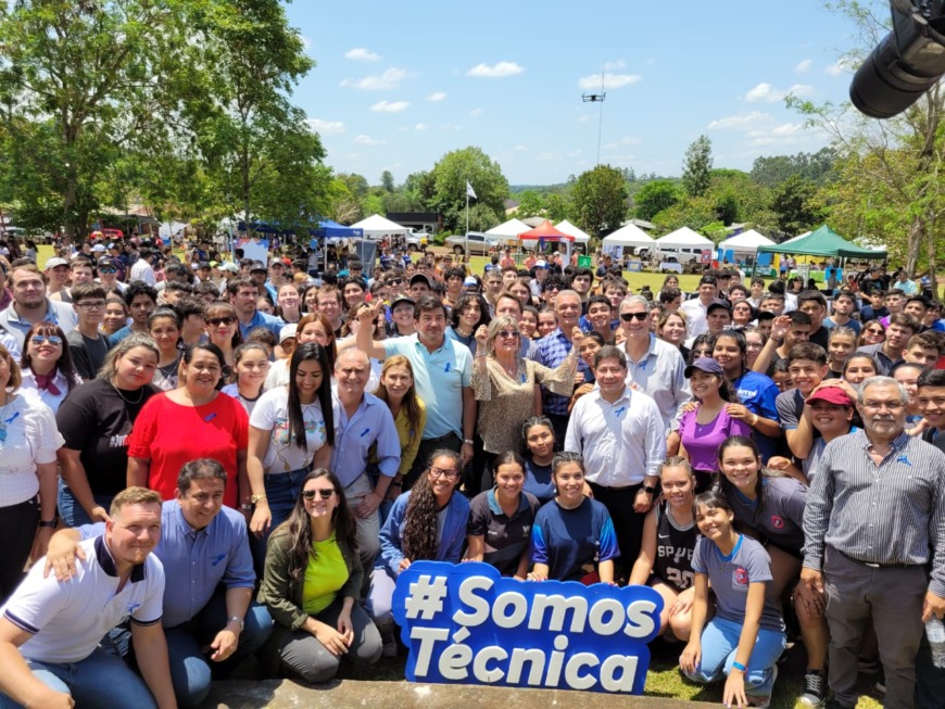 Con más de 1.200 estudiantes, las escuelas técnicas provinciales tuvieron su fiesta en Piray