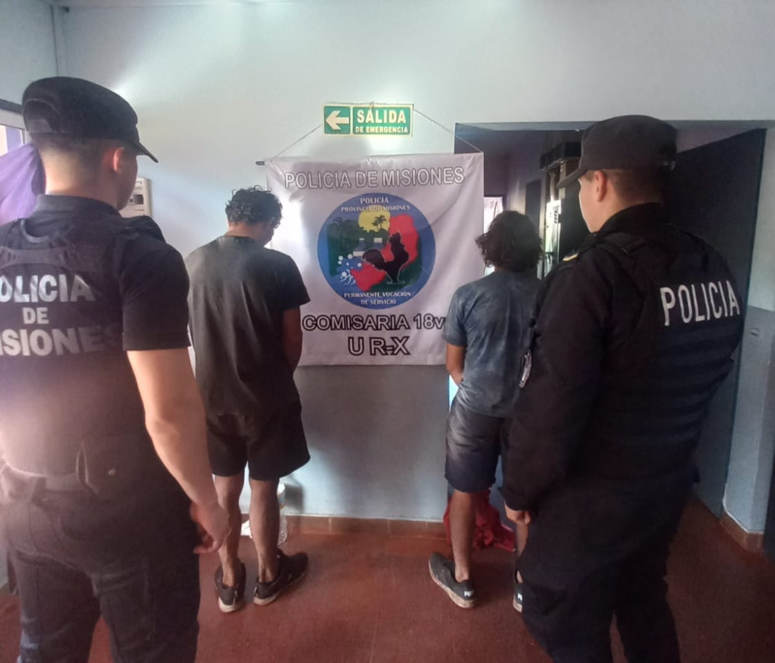 ladrones detenidos