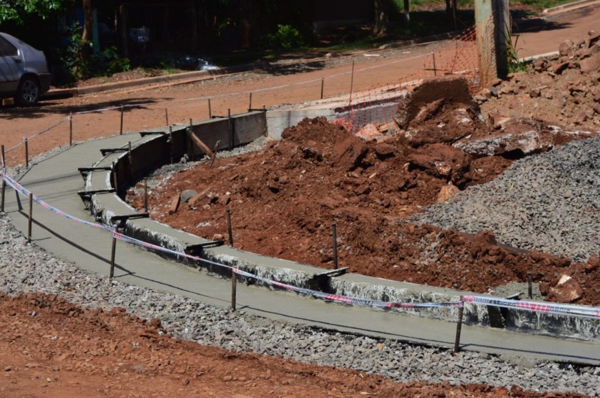 Continúan las obras en barrio Prosol de Posadas 