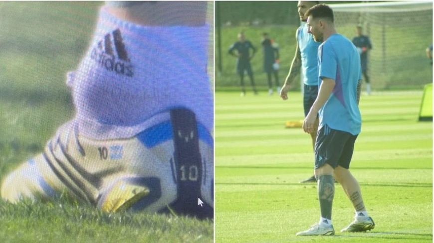 tobillo de messi