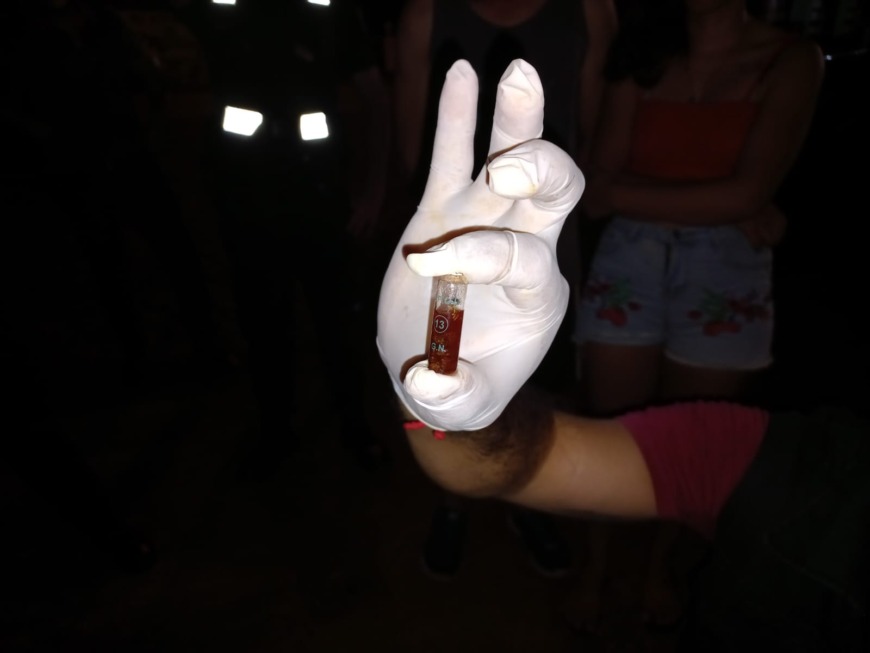 Capioví: encontraron droga oculta dentro de un colectivo de media distancia 3 6 - IMG 20221211 WA0032 - 5